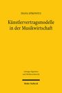 Diana Spikowius: Künstlervertragsmodelle in der Musikwirtschaft, Buch