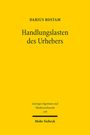 Darius Rostam: Handlungslasten des Urhebers, Buch