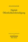 Juliane Rausch: Digitale Öffentlichkeitsbeteiligung, Buch