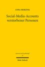 Anna Herzing: Social-Media-Accounts verstorbener Personen, Buch