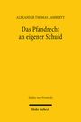 Alexander Thomas Lamberty: Das Pfandrecht an eigener Schuld, Buch