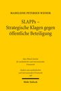 Madeleine Petersen Weiner: SLAPPs - Strategische Klagen gegen öffentliche Beteiligung, Buch