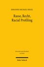 Text: "Johannes Michael Siegel, Rasse, Recht, Racial Profiling, Diversität und Gleichheit im Recht, Mohr Siebeck." Gelber Hintergrund.
