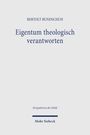 Bertolt Bundschuh: Eigentum theologisch verantworten, Buch