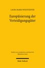 Gelber Hintergrund mit schwarzem Text: "LAURA MARIA WOLFSTÄDTER, Europäisierung der Verteidigungsgüter, Mohr Siebeck."