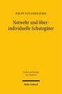 "Notwehr und überindividuelle Schutzgüter" von Philipp Alexander Burek. Gelber Hintergrund. Mohr Siebeck Verlag.