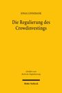 Text: "JONAS LINNEBANK, Die Regulierung des Crowdinvestings, Schriften zum Recht der Digitalisierung, Mohr Siebeck." Gelb.