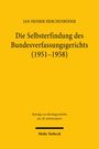 „Die Selbsterfindung des Bundesverfassungsgerichts (1951–1958)“ von Jan-Henrik Herchenröder, gelber Hintergrund.