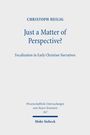 Oben: "Christoph Heilig". Titel: "Just a Matter of Perspective?". Unten: Verlag "Mohr Siebeck". Schlichtes Layout.