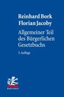„Reinhard Bork, Florian Jacoby: Allgemeiner Teil des Bürgerlichen Gesetzbuchs, 5. Auflage“. Unten ein weißes Logo.