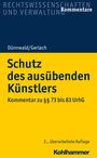 Rolf Dünnwald: Schutz des ausübenden Künstlers, Buch