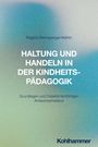 Titel: "Haltung und Handeln in der Kindheitspädagogik". Blauer, grüner Hintergrund, schlichte Gestaltung.