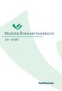 "MEISTER-ECKHART-JAHRBUCH 20・2026" über einem geschwungenen, abstrakten grünen Logo, "Kohlhammer" unten rechts.