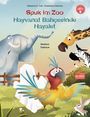 Katharina E. Volk: Spuk im Zoo. Kinderbuch Deutsch-Türkisch, Buch