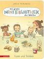 Joëlle Tourlonias: Die große Mini-Bibliothek der Wörter - Essen und Trinken: Pappbilderbuch für Kinder ab 24 Monaten (Die Mini-Bibliothek der Wörter), Buch