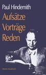 Paul Hindemith: Aufsätze, Vorträge, Reden, Buch
