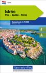 : Istrien Pula, Opatija, Rovinj, Outdoorkarte Kroatien 1:75 000, KRT