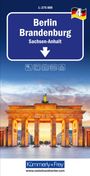 : Berlin Brandenburg Nr. 04 Regionalkarte Deutschland 1:275 000, KRT