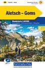 : Aletsch - Goms Nr. 25 Wanderkarte 1:60 000, KRT