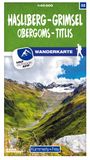 : Hasliberg - Grimsel Obergoms - Titlis 32 Wanderkarte 1:40 000, KRT