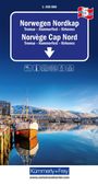 Kümmerly+Frey Regional-Strassenkarte 5 Norwegen Nordkap 1:450.000, KRT