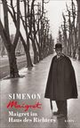 Georges Simenon: Maigret im Haus des Richters, Buch