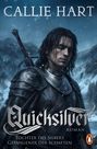 Callie Hart, Quicksilver, Roman, Tochter des Silbers, Gefangener der Schatten. Ein Ritter vor schneebedeckter Kulisse.