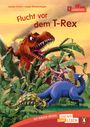 Sandra Grimm: Penguin JUNIOR - Einfach selbst lesen: Flucht vor dem T-Rex (Lesestufe 1), Buch