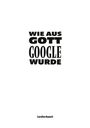 Caroline Raasch: Wie aus Gott Google wurde, Buch