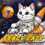 Kenya Kooper: Katzen Malbuch Space Cats Ausmalbuch für Erwachsene, Frauen, Teenager mit 30 Motiven Katzen im Weltall Gute Laune Malbuch, Geschenk für Katzen-Fans, Katzenliebhaber, Buch