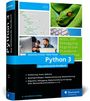 „Python 3: Das umfassende Handbuch“ von Johannes Ernesti, Peter Kaiser. Cover zeigt Code, eine Schlange und zwei Männer am Computer.