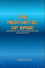 Text: "The Aesthetic of Ease. Design a life that looks effortless and feels effortless. Emmanuel Joseph." Hintergrund: Blaue Farbverläufe.