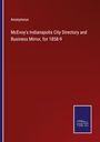 Anonymous: McEvoy's Indianapolis City Directory and Business Mirror, for 1858-9, Buch