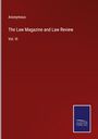 Anonymous: The Law Magazine and Law Review, Buch