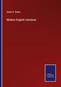 Henry H. Breen: Modern English Literature, Buch