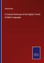 Alfred Elwes: A Concise Dictionary of the English, French & Italian Languages, Buch