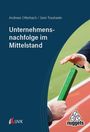 Titel: "Unternehmensnachfolge im Mittelstand". Zwei Hände bei Staffelstabübergabe, UVK und nuggets Logos sichtbar.