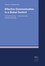 : Effective Communication in a Global Context, Buch