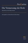 : Die Vermessung der Rede, Buch