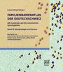 "Familiennamenatlas der Deutschschweiz" von Luise Kempf, über Morphologie und Syntax, mit Karte im Hintergrund.