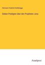Hermann Friedrich Kohlbrügge: Sieben Predigten über den Propheten Jona, Buch