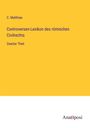 C. Matthiae: Controversen-Lexikon des römischen Civilrechts, Buch