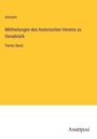 Anonym: Mittheilungen des historischen Vereins zu Osnabrück, Buch