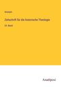 Anonym: Zeitschrift für die historische Theologie, Buch