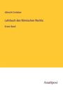 Albrecht Erxleben: Lehrbuch des Römischen Rechts, Buch