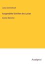 Julius Sommerbrodt: Ausgewählte Schriften des Lucian, Buch