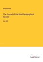 Anonymous: The Journal of the Royal Geographical Society, Buch