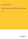 Horace Hayman Wilson: Select Specimens of the Theatre of the Hindus, Buch