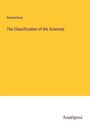 Anonymous: The Classification of the Sciences, Buch