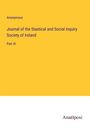 Anonymous: Journal of the Stastical and Social Inquiry Society of Ireland, Buch